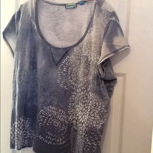 Avenue t shirt in blues